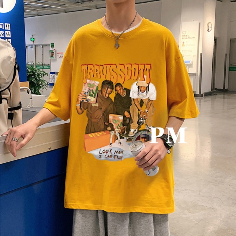 Áo thun tay lỡ TRAVISSCOOT NH11