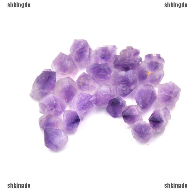 Set 5 viên đá thạch anh tím tự nhiên