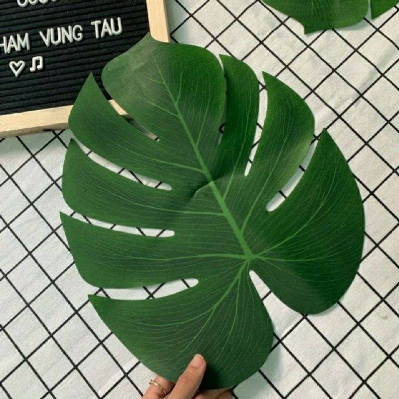 Lá rùa giả trang trí bóng