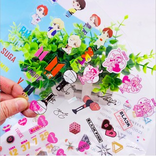Sticker Kpop mẫu mới