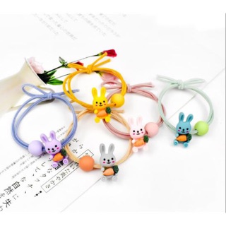 Set 5 dây cột tóc thỏ xinh xắn