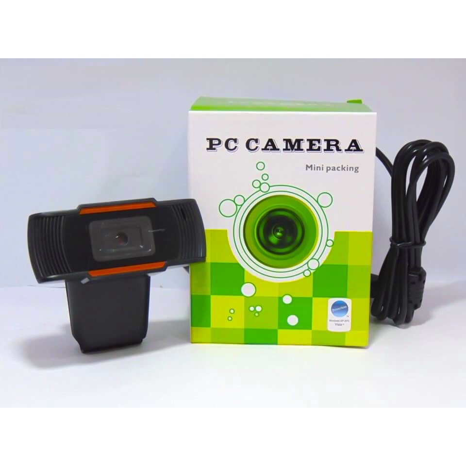 Webcam Máy Tính, Camera Có Mic 720p Cho Laptop Học Online Qua ZOOM, Trực Tuyến - Hội Họp - Gọi Video Hình Ảnh Sắc Nét