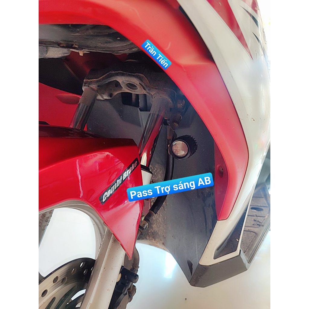 Pát Gắn Trợ Sáng XE AB chất liệu Inox 304