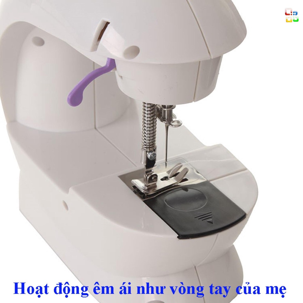 Máy may mini gia đình cầm tay tiện dụng, Máy khâu CMD hỗ trợ may vá - Gia Dụng SAPOO