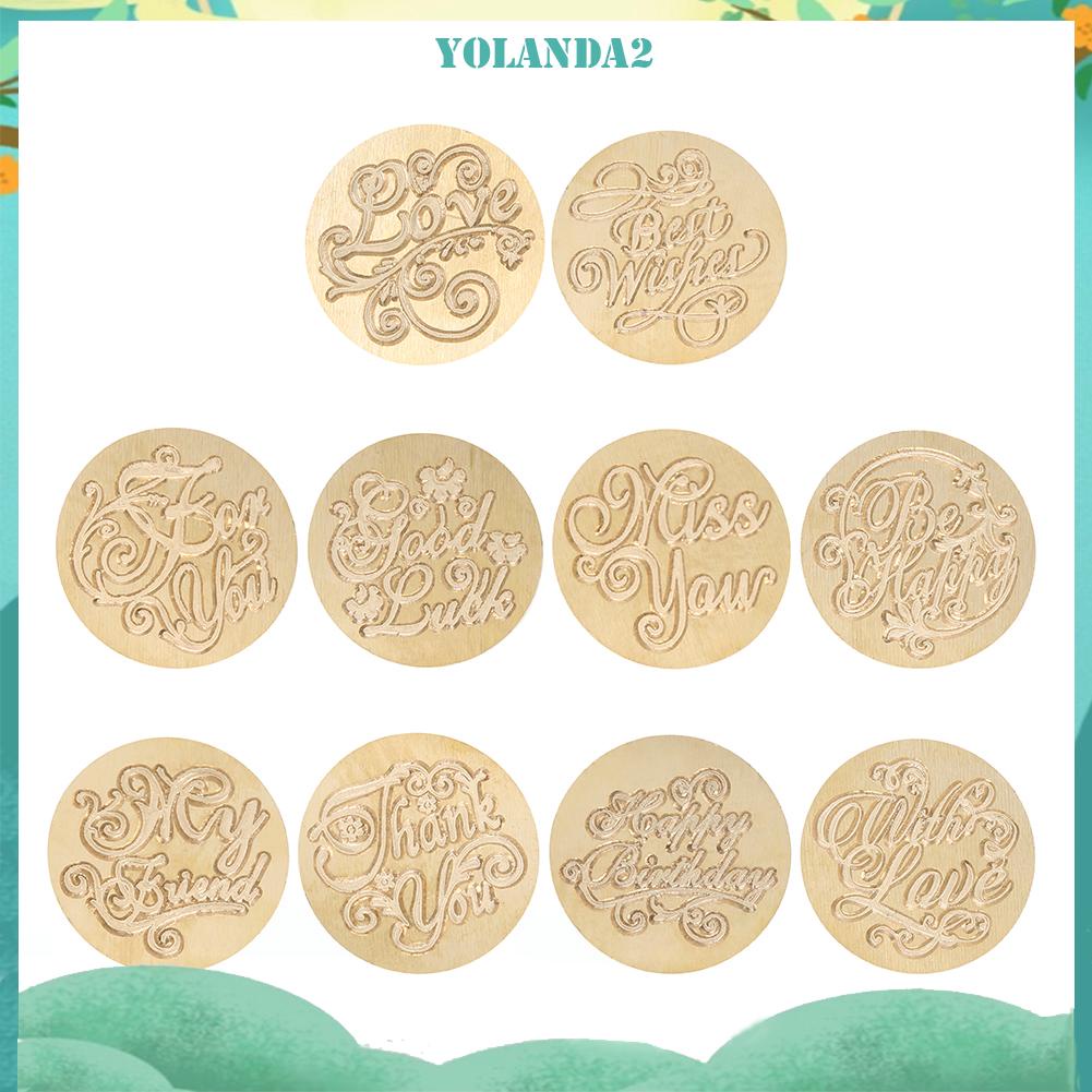 Đầu con dấu đóng sáp 25mm thay thế bằng đồng phong cách retro chất lượng cao