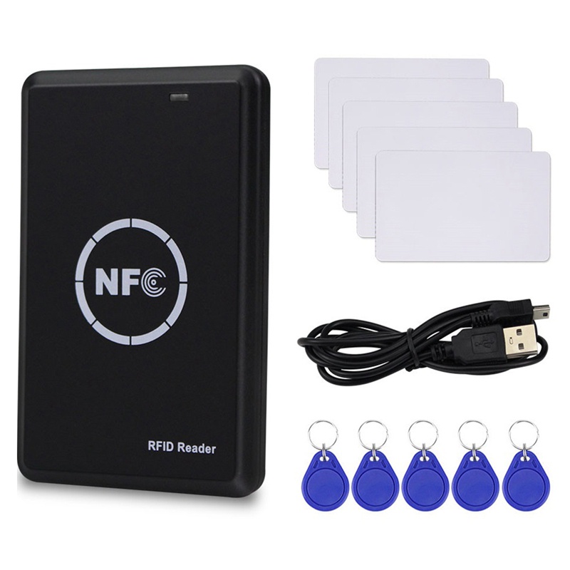 RFID NFC Copier 125KHz Reader 13.56MHz Programmer USB T5577 EM4305