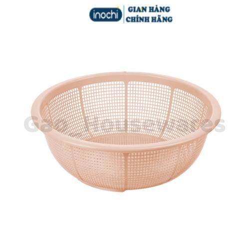 [FreeShip] Rổ nhựa tròn lớn 30cm cao cấp inochi, đa năng, tiện lợi - Giao màu ngẫu nhiên