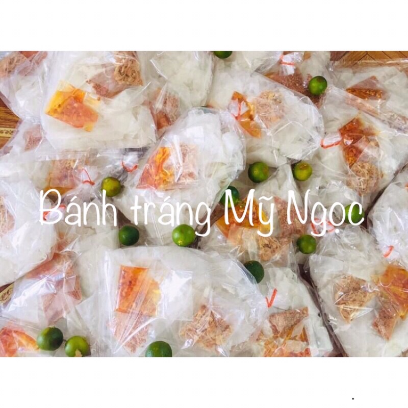 🍋🌶[5 bịch] Bánh tráng trộn sate tỏi, tắc cay ngon Mỹ Ngọc (Gò Dầu- Tây Ninh)🌶🍋