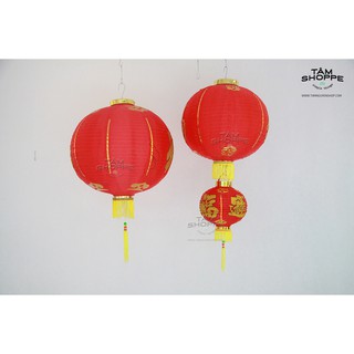 Lồng đèn Trung thu màu đỏ số 03 (Tròn) TAN