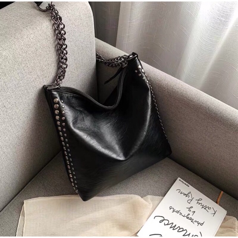 Túi xách tote da nữ đeo chéo Đinh Tán DC87