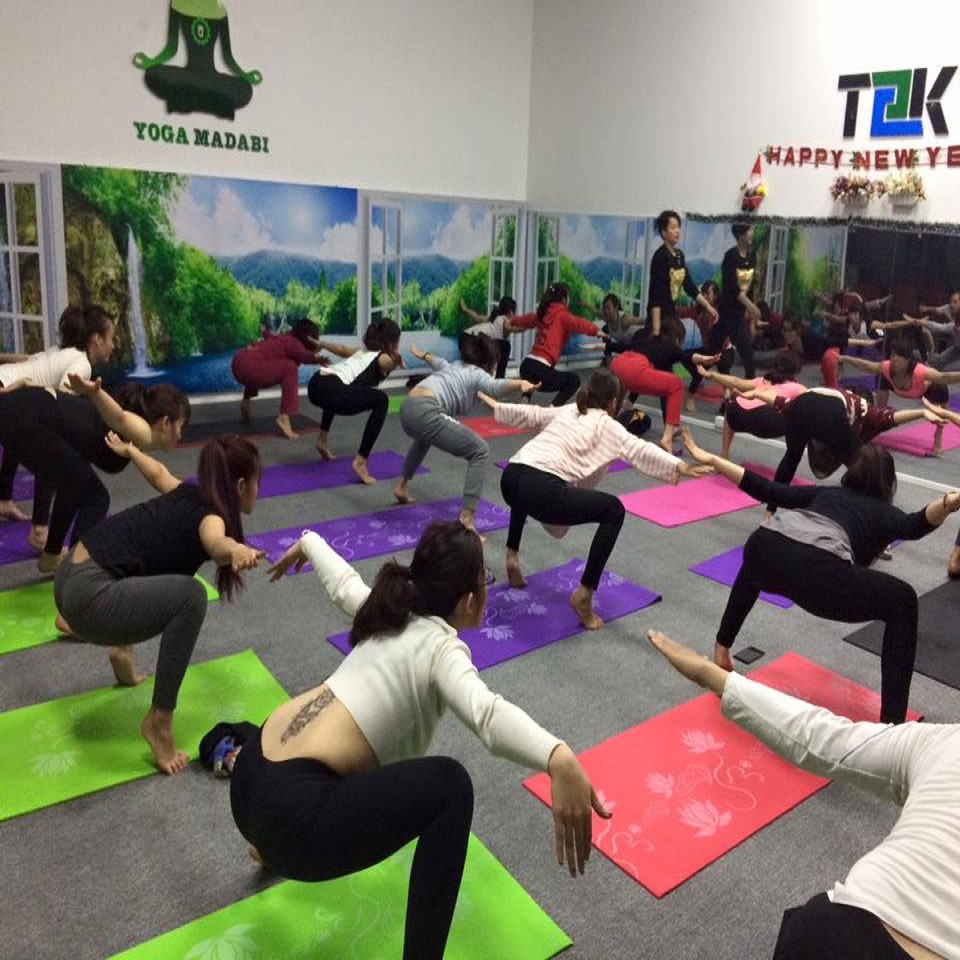 Thảm yoga, thảm tập gym 2 lớp 6mm – thảm chính hãng Eco Friendly - bảo hành 365 ngày
