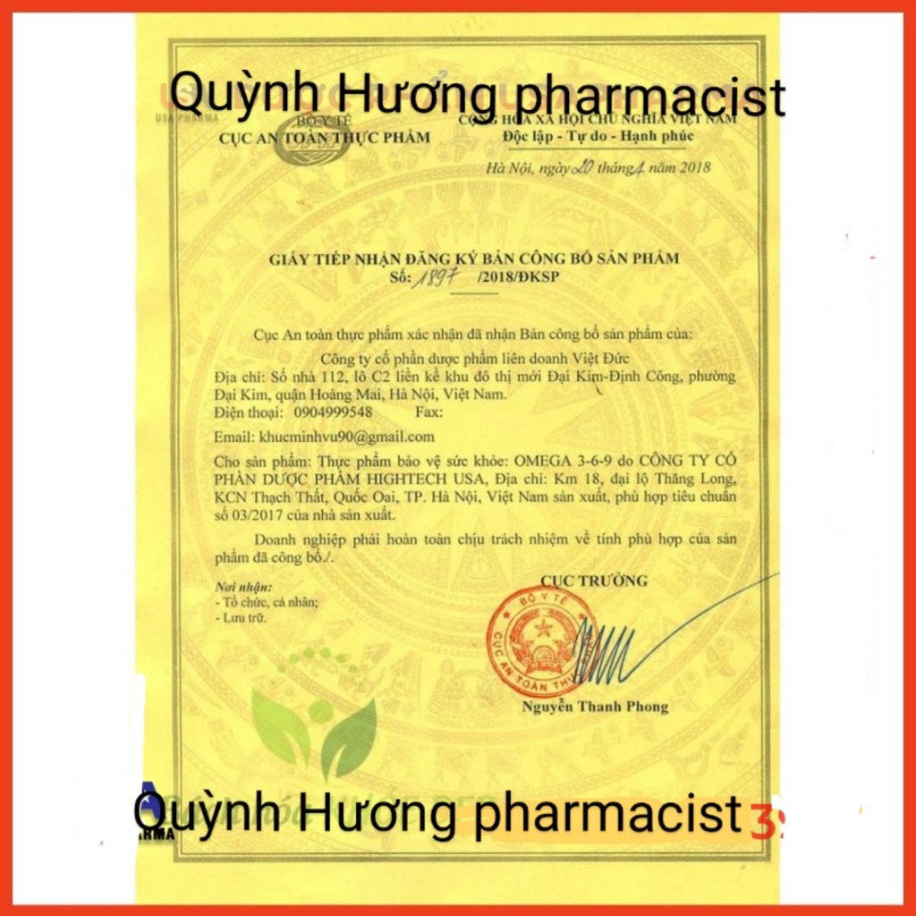 Dầu cá OMEGA 369 with coenzym Q10 lọ 100 viên hỗ trợ phát triển trí lực thị lực.