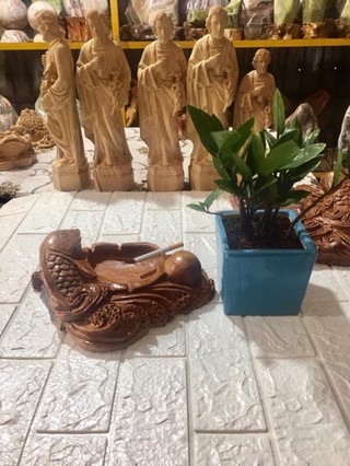 Gạt Tàn Thuốc gỗ xá xị