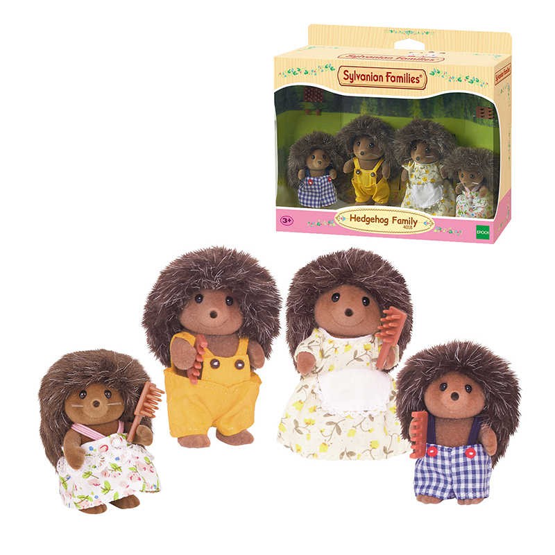 Đồ chơi nhập vai Gia đình Nhím 4 thành viên Epoch Sylvanian Families