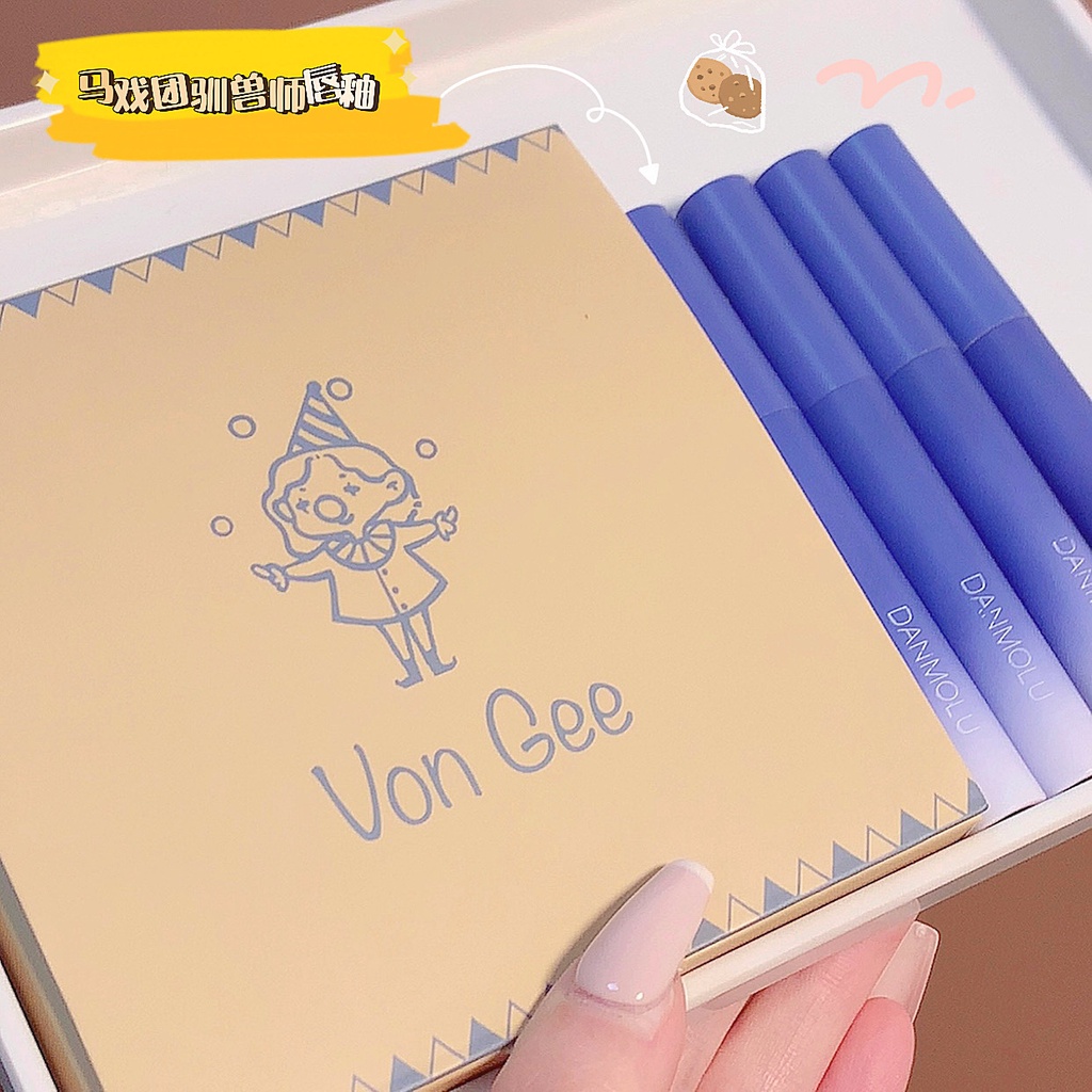 Set 4 Son Môi Von Gee Chất Son Nhung Mịn Màu Đẹp Cá Tính