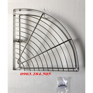 Kệ góc inox 304 - Kệ góc phòng tắm - Kệ đựng dầu gội, sữa tắm