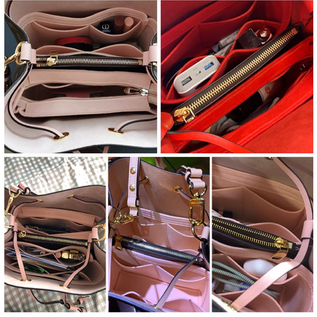 Lót/ruột túi LV NEONOE giúp giữ form túi