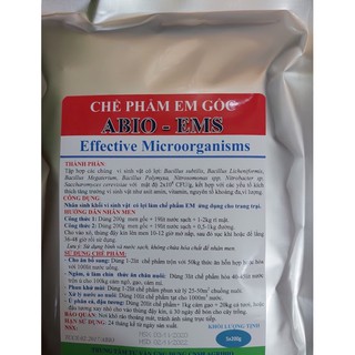 Chế phẩm EM gốc dạng bột