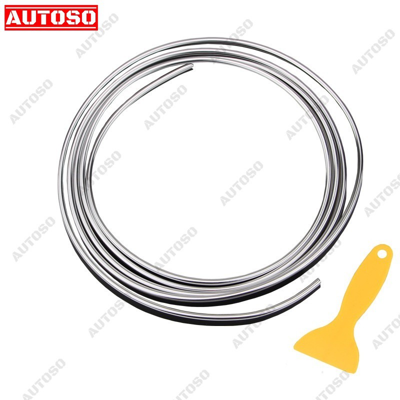 Chỉ viền trang trí nội thất xe ô tô - Bộ 5m - AUTOSO