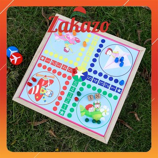 Đồ chơi trẻ em, bàn cờ đa năng 3 in 1: cờ caro –cờ búng –cờ cá ngưạ, boardgame trẻ em bằng gỗ cao cấp - 𝐙𝐀𝐊𝐀𝐙𝐎