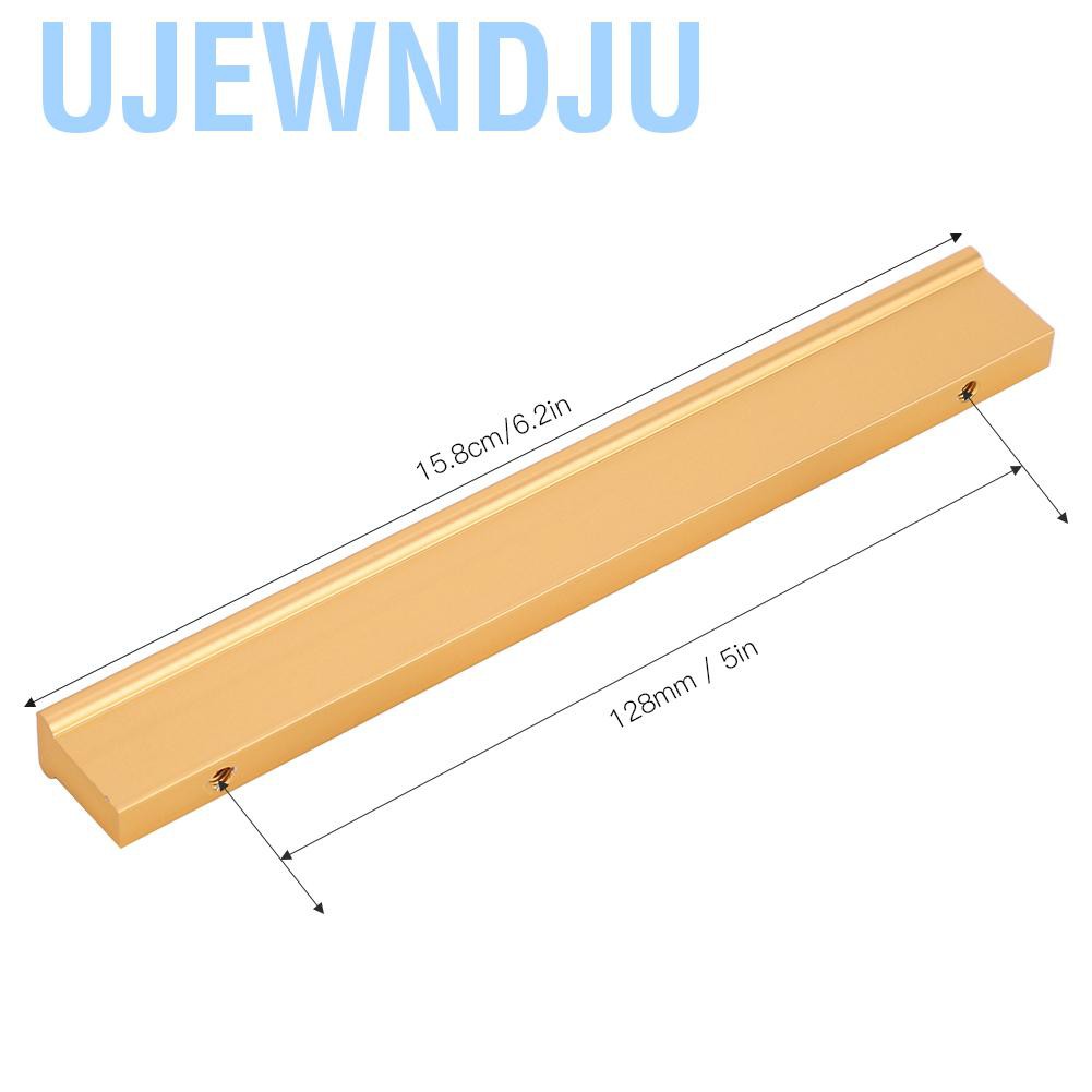Ujewndju 6 Sets Wardrobe Handle Simple 128MM Cabinet Door Pull Handles For Drawer Off