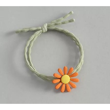 Dây cột tóc hoa cúc xinh xắn