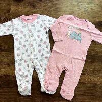 Set bộ tiny hồng cho bé