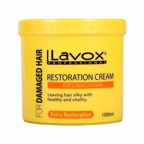 Kem hấp dầu LAVOX phục hồi tóc khô xơ- hư tổn 1000ml