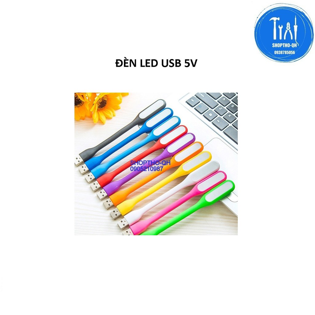 Đèn LED cắm cổng USB Laptop, PC, Pin sạc dự phòng.