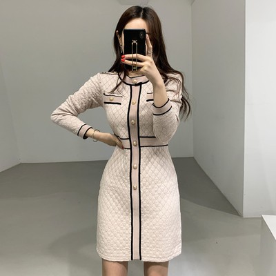 [Hàng order] Váy len body đầm len dệt kim gợi cảm ulzzang Hàn Quốc V59