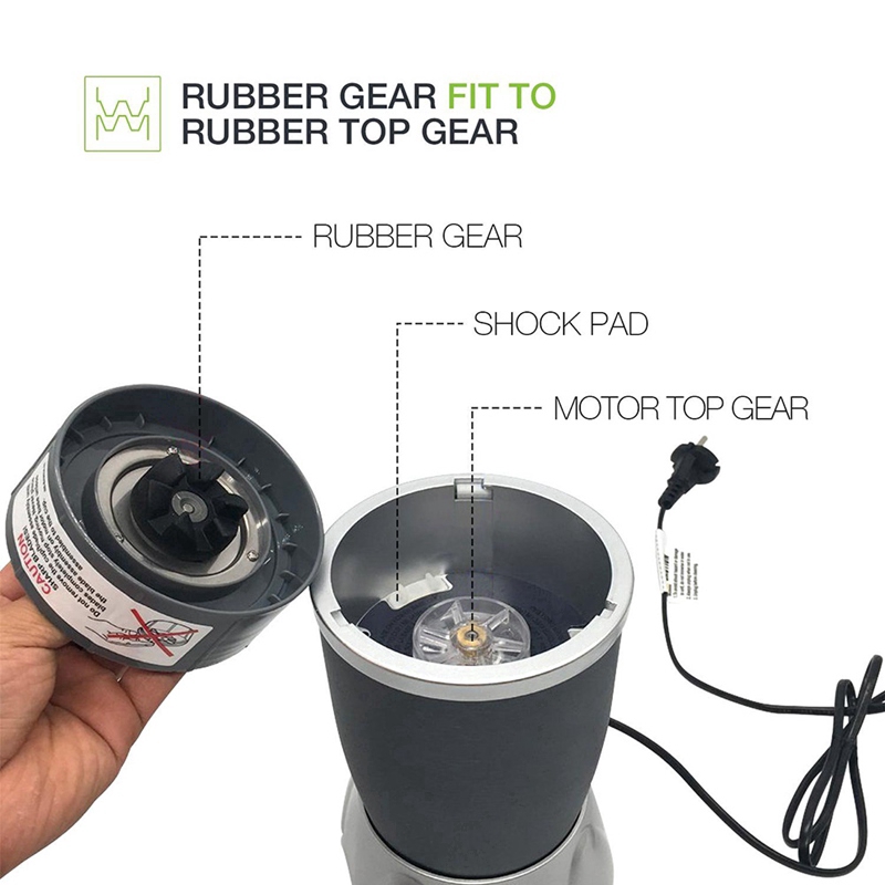 Bộ lưỡi dao 900W 600W kèm phụ kiện chuyên dụng cho máy xay NutriBullet