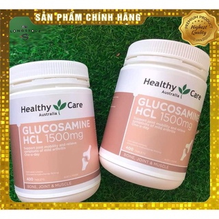 Viên uống hỗ trợ xương khớp Glucosamine HCL 1500mg Healthy Care Úc