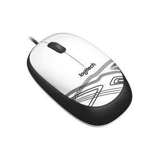 Chuột quang có dây logitech m105 - black and white