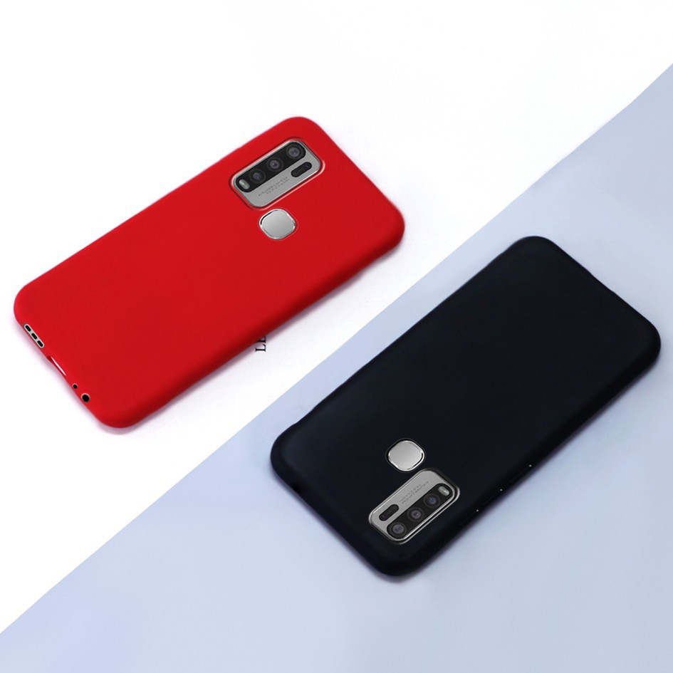 Ốp điện thoại TPU màu trơn thích hợp Cho Vivo Y50 1935 Y30 1938 Vivoy50 Vivoy30