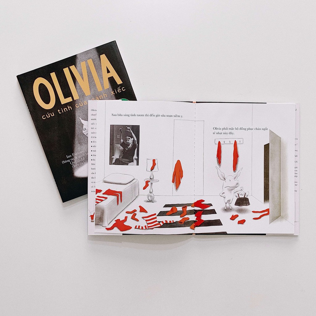 Sách - Olivia cứu tinh của gánh xiếc - Truyện thiếu nhi cho bé - Crabit Kidbooks