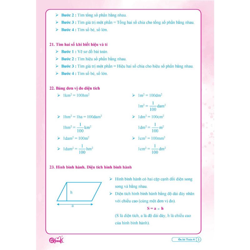 Sách - Ôn Hè Toán Lớp 4 - Dành Cho Học Sinh Lớp 4 Lên Lớp 5