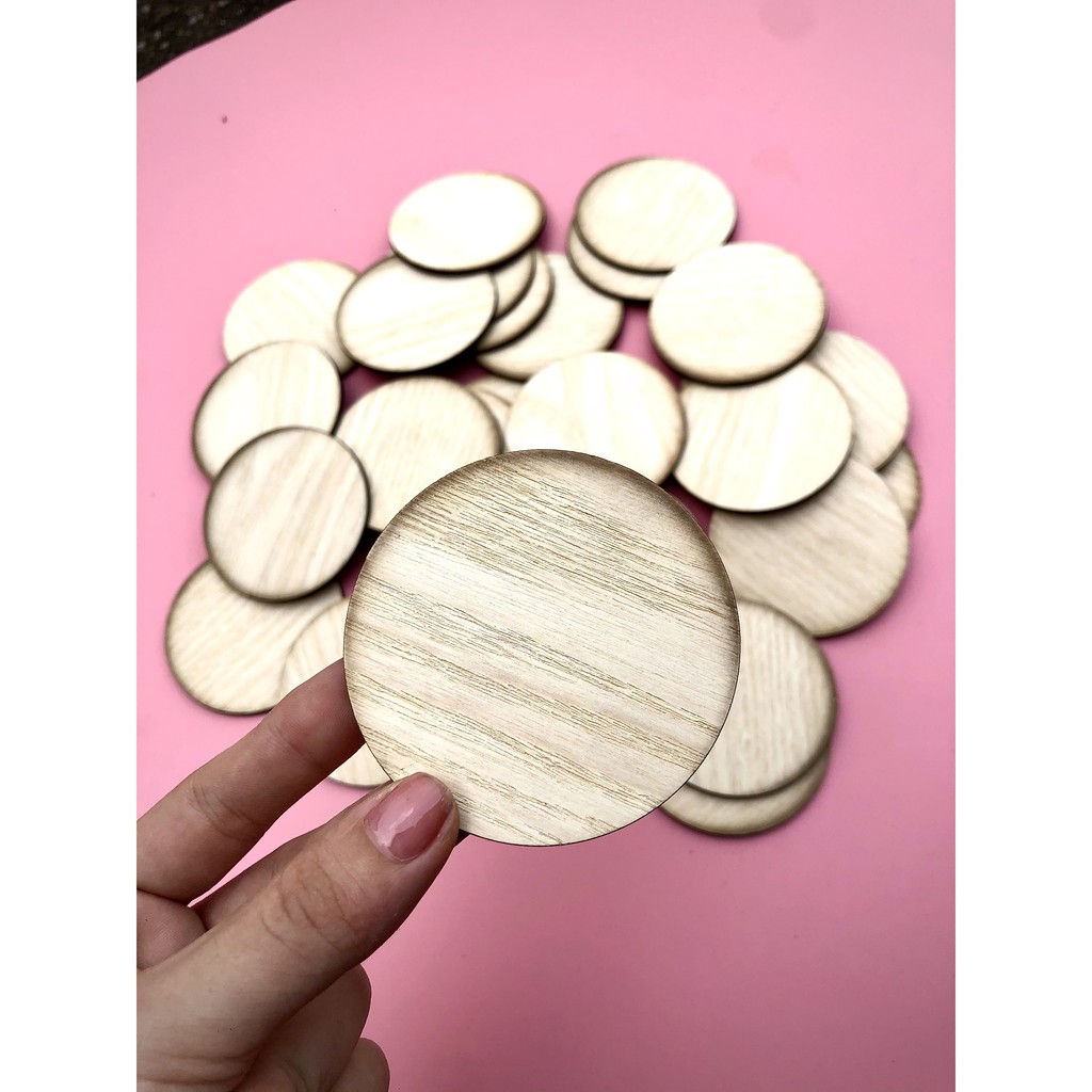 Phụ Kiện Gỗ Sáng Tạo DIY Làm Đồ Handmade, Học Liệu, Trang Trí Nhà Cửa, Decor Phòng, Sản Phẩm