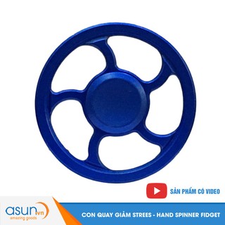 Con Quay Giảm Stress Vô Lăng Hand Spinner Xanh - Fidget Spinner