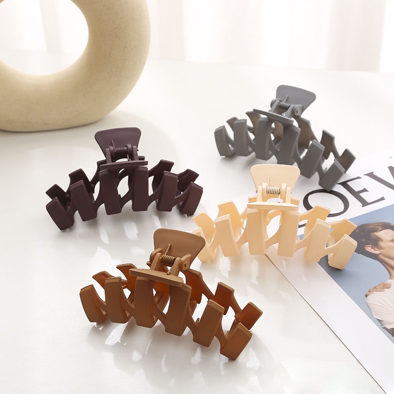 Kẹp Tóc Hình Cá Mập Bằng Nhựa Màu Trắng Thời Trang Mùa Hè Cho Nữ