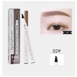 Chì kẻ lông mày phẩy sợi 4D Mking Pretty