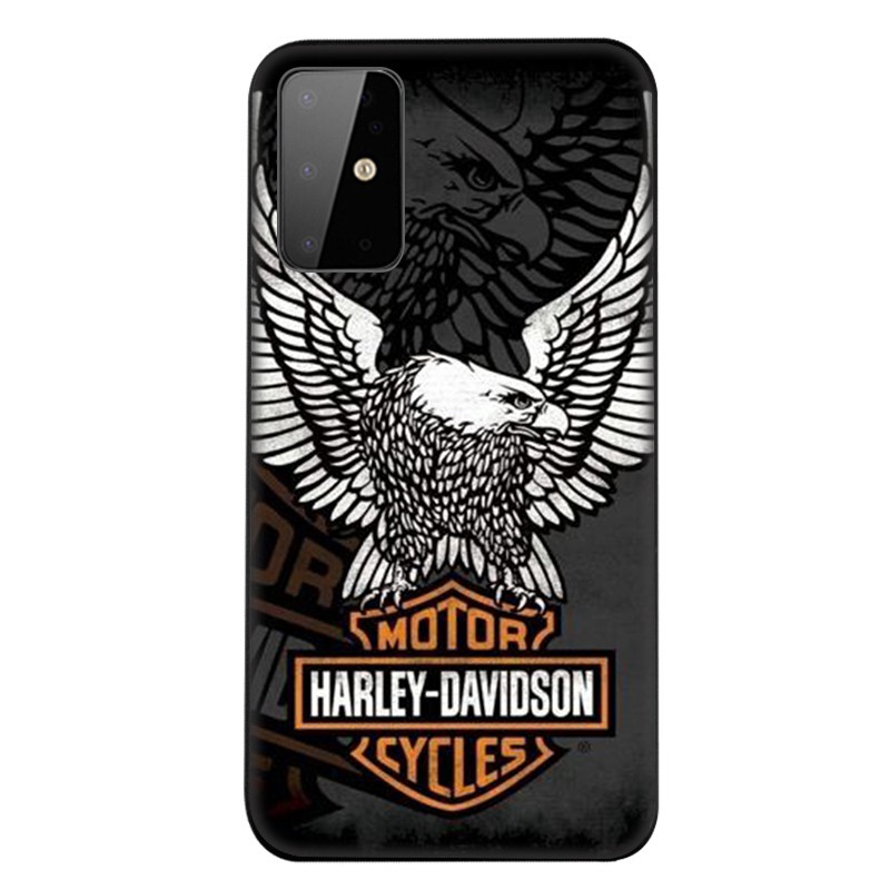 Samsung Galaxy A9 A8 A7 A6 Plus A8+ A6+ 2018 A5 A3 2016 2017 Casing Soft Case 64LU Harley davidson symbol mobile phone case