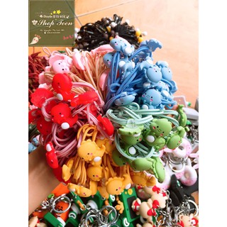 Dây buộc tóc khủng long béo