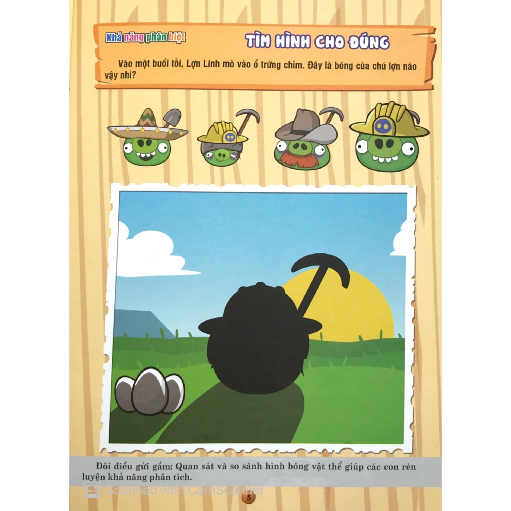 Sách - Angry Birds - Sách Phát Triển Trí Tuệ Xem Ai Tinh Mắt 4