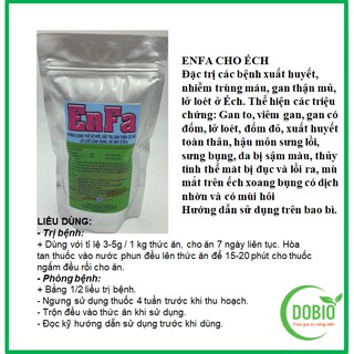Enfa dopa cho ếch