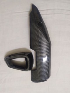 Ốp pô sơn carbon cho winner x 150