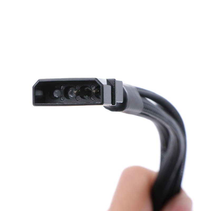 Cáp Quạt Tản Nhiệt Mở Rộng 4 Pin PWM 1 Sang 4 Chiều Màu Đen Cho Máy Tính / Vỏ Quạt Tản Nhiệt