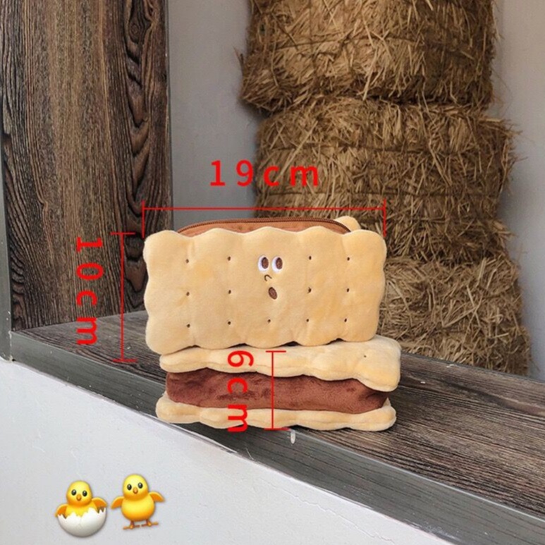 Hộp đựng bút chì hình bánh quy thiết kế sáng tạo và chất lượng cao