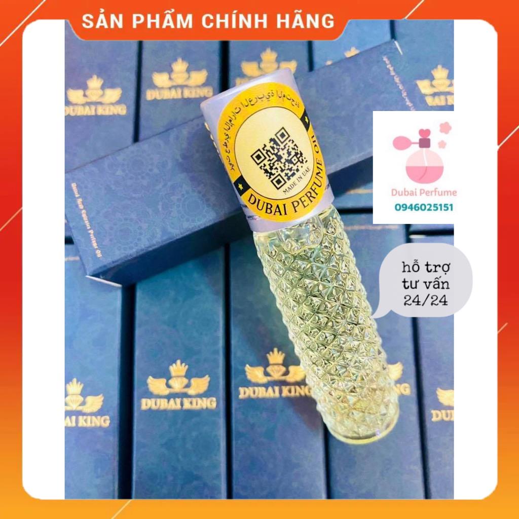 Tinh dầu nước hoa Dubai 12ml nhiều mùi cho nam và nữ thơm 2-3 ngày, dùng được 5-6 tháng