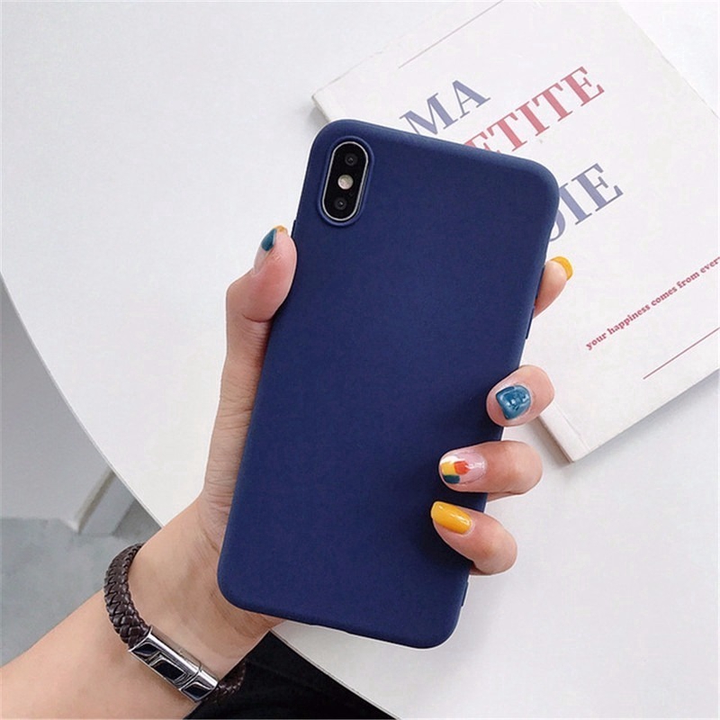 Samsung Galaxy A42 A12 M51 S20 FE A71 A51 A11 A50s A30s A20s A50 A70 Ốp điện thoại TPU dẻo màu trơ | BigBuy360 - bigbuy360.vn