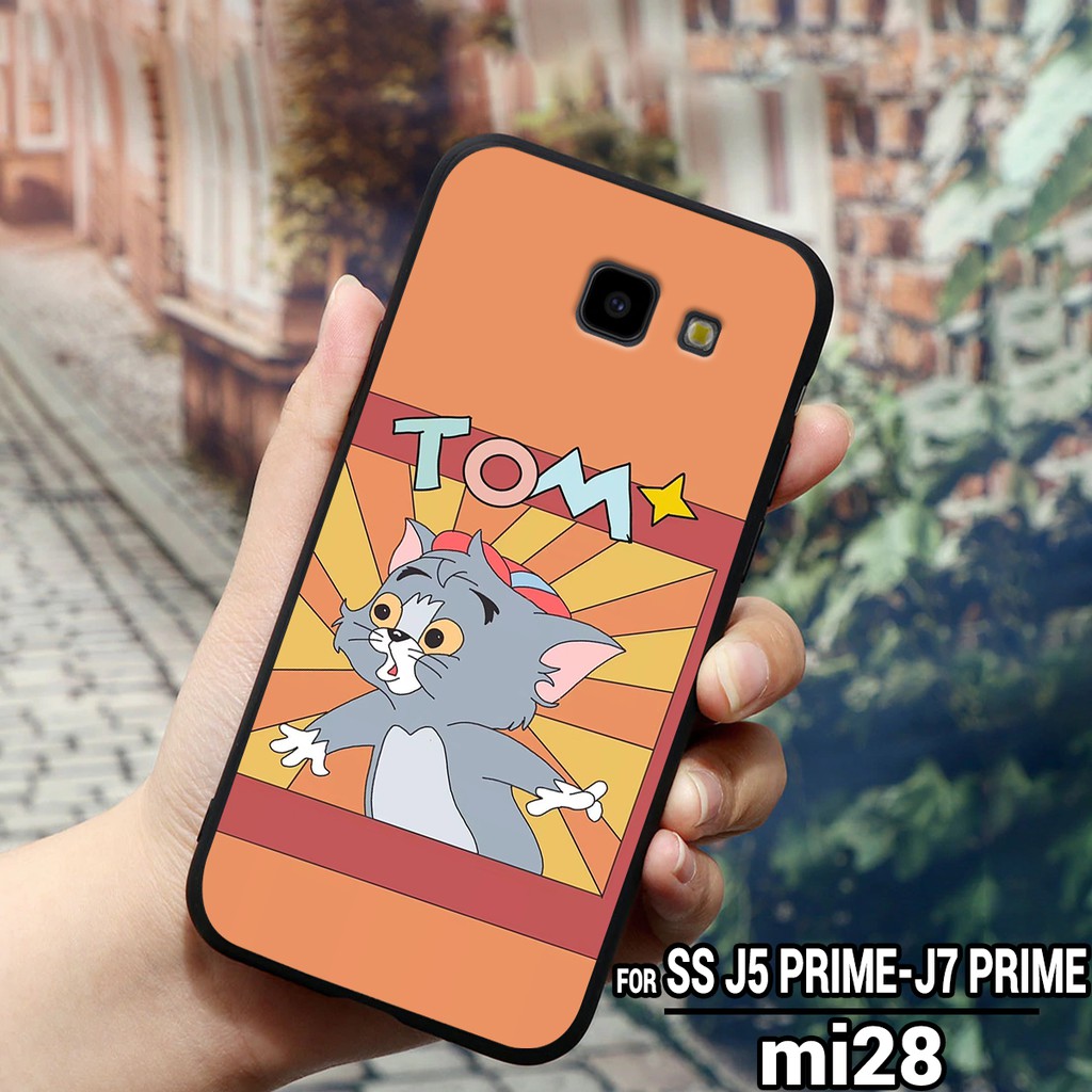 Ốp lưng SAMSUNG J5 Prime - J7 Prime - J4 Plus - J4 Core in hình Tom và Jerry dành cho cặp đôi